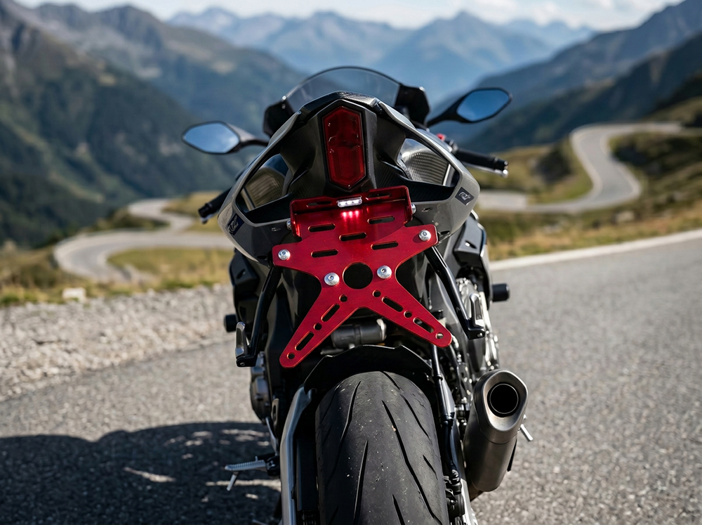 RAM ZA TABLICU MOTORA RED AB70374